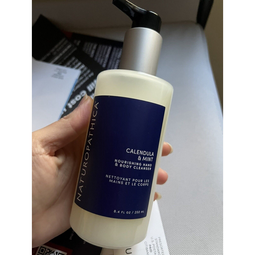 Naturopathica Calendula & Mint Nourishing Hand Body Cleanser 8.4 oz 250 ml Full